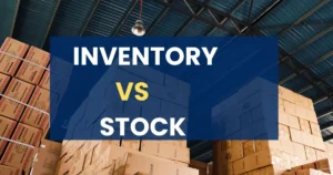 Inventory vs stock